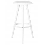 Табурет барный DOBRIN ROYCE WHITE, белый (W-02)