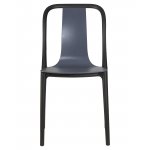 Стул обеденный DOBRIN ADAM, черный/серо-голубой