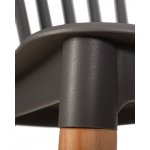 Набор 4 шт Стул обеденный DOBRIN THEO, ножки светлый бук, цвет темно-серый (GR-04)