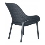 Набор 4 шт Кресло DOBRIN LONZO, антрацит (GR-12) с УФ-защитой