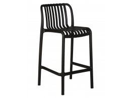 Стул полубарный DOBRIN CHLOE, черный (B-03)