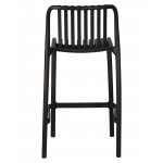 Стул полубарный DOBRIN CHLOE, черный (B-03) Стул полубарный DOBRIN CHLOE, черный (B-03)