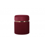 Пуф Миранда с ящиком велюр бордовый Пуф Миранда с ящиком велюр бордовый