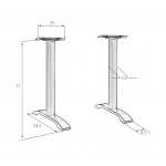 Подстолье обеденное DOBRIN SALLY WIDE