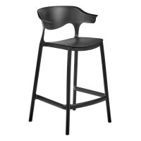 Комплект из 2-х стульев полубарных Forma, чёрный