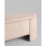 Банкетка Taks с местом для хранения букле капучино