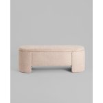 Банкетка Taks с местом для хранения букле капучино