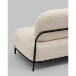 Диван Стоун new ткань букле молочный