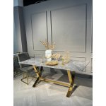 Стол обеденный Дориан DT-2853.1, 180х90х75 см, серый мрамор