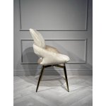 Стул обеденный Виола BS1377-BG-2, 50х58х92 см, бежевый/золото