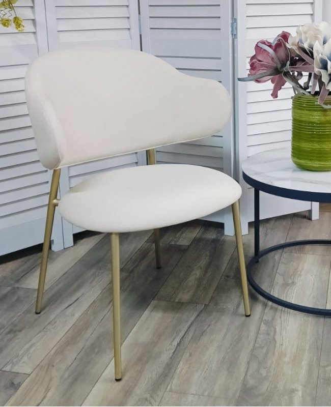 Стул SIENA BOSTON-102 латте , ткань / шампань, ®DISAUR Стул SIENA BOSTON-102 латте , ткань / шампань, ®DISAUR