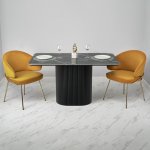 Стол Festa 140x85x77см, керамогранит Wacom мрамор