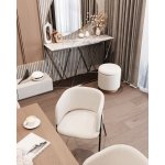 Стул Нэлли ткань букле белый 2 шт.