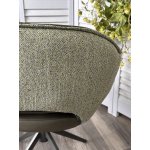 Стул ANABEL 360 град. поворот Зеленый F07-003-01 / MONTECRISTO 8421 / серый каркас, ®DISAUR