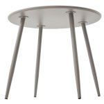 Стол МИЛТОН D89 PANDORA LIGHT, керамика / ЛАТТЕ каркас М-City