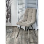 Стул CHILLI SQUARE 355А-04, ткань/ латте каркас М-City