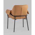 Кресло Бесс экокожа коричневый 2 шт.