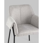 Кресло Бесс рогожка светло-серый 2 шт.