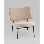 Кресло District Lounge букле капучино