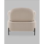 Кресло Кэнди велюр бежевый
