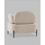 Кресло Кэнди велюр бежевый