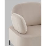 Кресло Кэнди велюр бежевый
