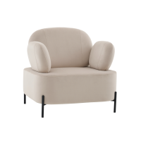 Кресло Кэнди велюр бежевый