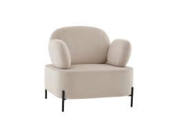 Кресло Кэнди велюр бежевый