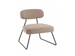 Кресло лаунж Kate бежевый