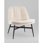 Кресло лаунж Tail кремовый