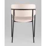 Кресло Нэлли New буклированный велюр бежевый