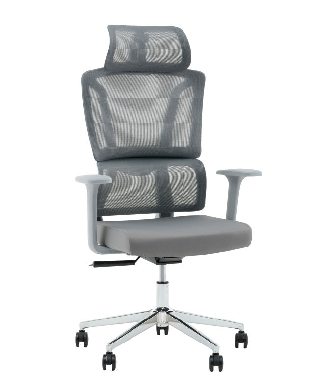 Кресло офисное TopChairs Forward серый