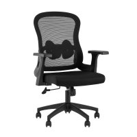 Кресло офисное TopChairs Petal черный