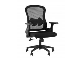 Кресло офисное TopChairs Petal черный