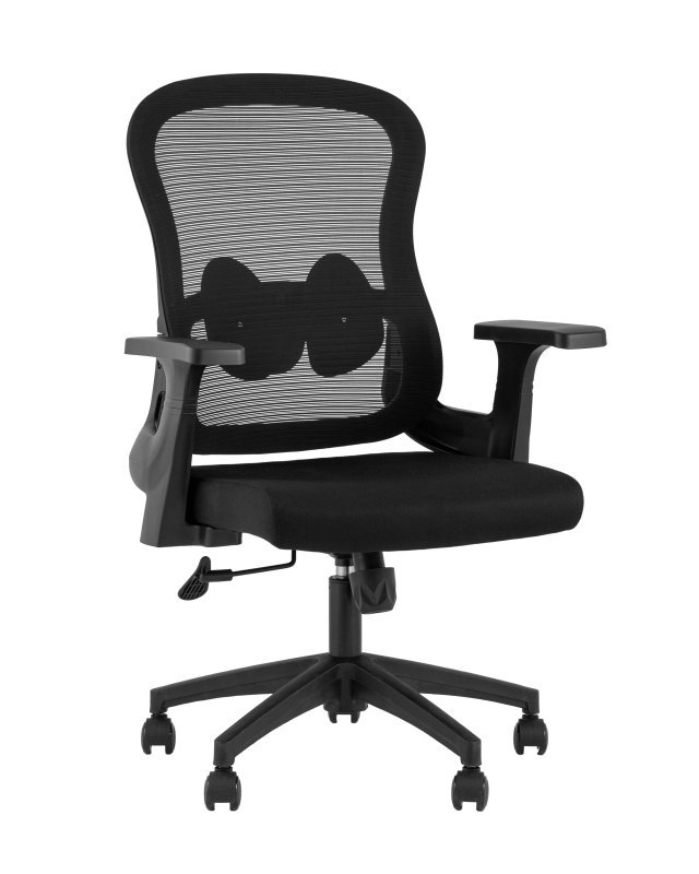 Кресло офисное TopChairs Petal черный