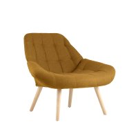 Кресло Олби Квадро горчичный