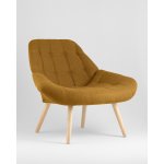 Кресло Олби Квадро горчичный