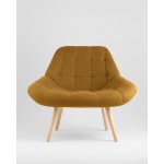 Кресло Олби Квадро горчичный