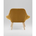 Кресло Олби Квадро горчичный