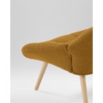 Кресло Олби Квадро горчичный