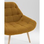 Кресло Олби Квадро горчичный
