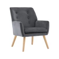 Кресло Райт серый