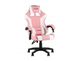Кресло спортивное TopChairs MG-7035 розово-белый Кресло спортивное TopChairs MG-7035 розово-белый