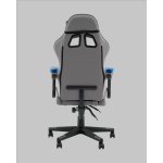 Кресло спортивное TopChairs Phantom серо-голубой