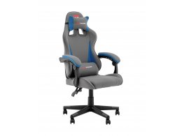 Кресло спортивное TopChairs Phantom серо-голубой