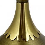 Кофейный столик Stupa 40x54см, латунь, металл