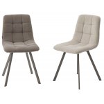 Стул CHILLI SQUARE 355А-04, ткань/ латте каркас М-City