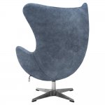 Кресло EGG STYLE CHAIR тёмно-серый, искусственная замша Кресло EGG STYLE CHAIR тёмно-серый, искусственная замша