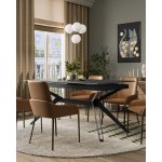 Стул Челси экокожа коричневый