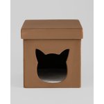 Пуф складной с ящиком Store Pet коричневый